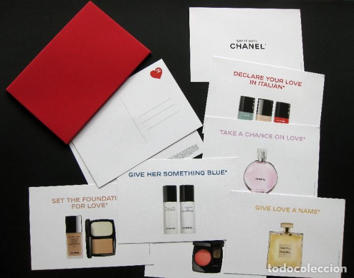 Catalogues publicitaires: Chanel cat&aacute;logo publicitario &ndash; Say it with Chanel San Valent&iacute;n &ndash; 9 postales