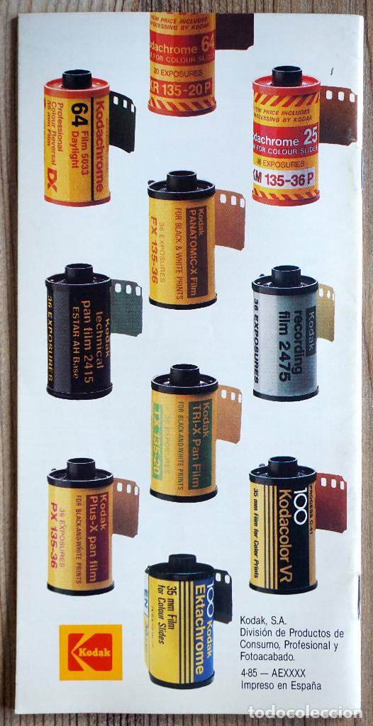 catálogo carretes de kodak 35mm de los años 90. - Compra venta en  todocoleccion