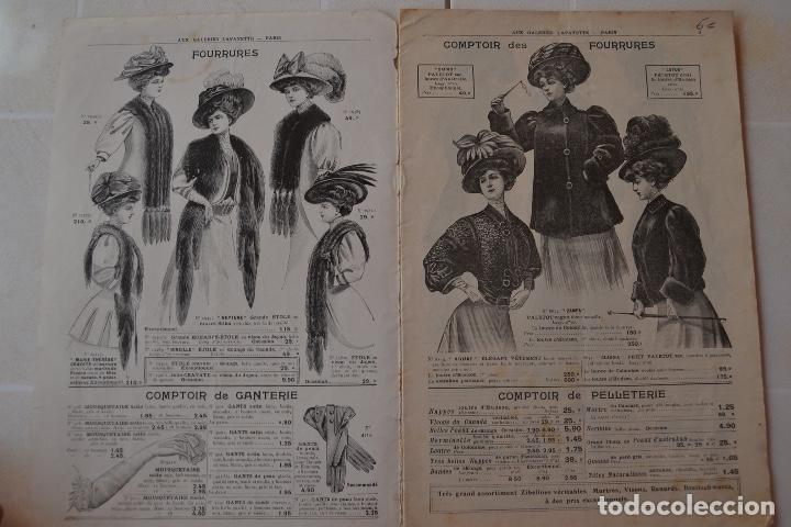 Cat&aacute;logos publicitarios: 1907 GALERIES LAFAYETTE CATALOGO DE MODA RARO - Foto 2