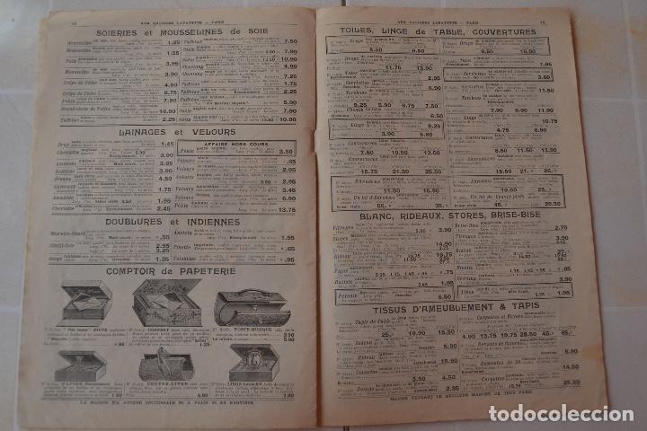 Cat&aacute;logos publicitarios: 1907 GALERIES LAFAYETTE CATALOGO DE MODA RARO - Foto 6