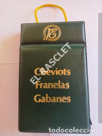 Cat&aacute;logos publicitarios: ANTIG&Uuml;O MUESTRARIO CHEVIOTS FRANELAS Y GABANES - SUCESORA DE JOSE M&ordf; ELP&Oacute;N - BARCELONA