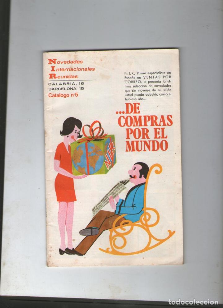 Advertising Catalogs: DE COMPRAS POR EL MUNDO N&ordm;5 . CATALOGO A COLOR DE LOS A&Ntilde;OS 60/70 .DA