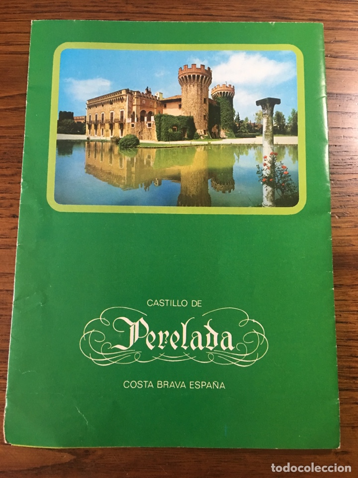 Cataloghi pubblicitari: FOLLETO CAT&Aacute;LOGO DESPLEGABLE CASTILLO DE PERELADA CAVA VINOS LICORES...