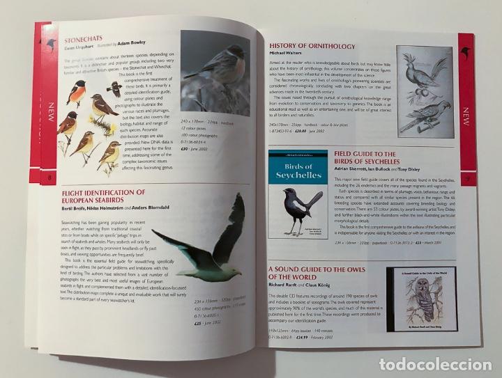 Cat&aacute;logos publicitarios: CAT&Aacute;LOGO DE LIBROS DE AVES 2002 - CHRISTOPHER HELM - Foto 3