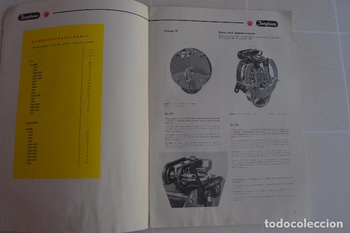 Cat&aacute;logos publicitarios: 1978 CAT&Aacute;LOGO RELOJ JUNGHANS QUARTZ - Foto 5