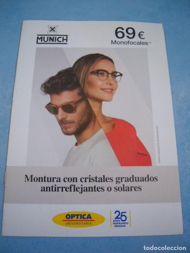 Cat&aacute;logos publicit&aacute;rios: Folleto &Oacute;ptica Universitaria