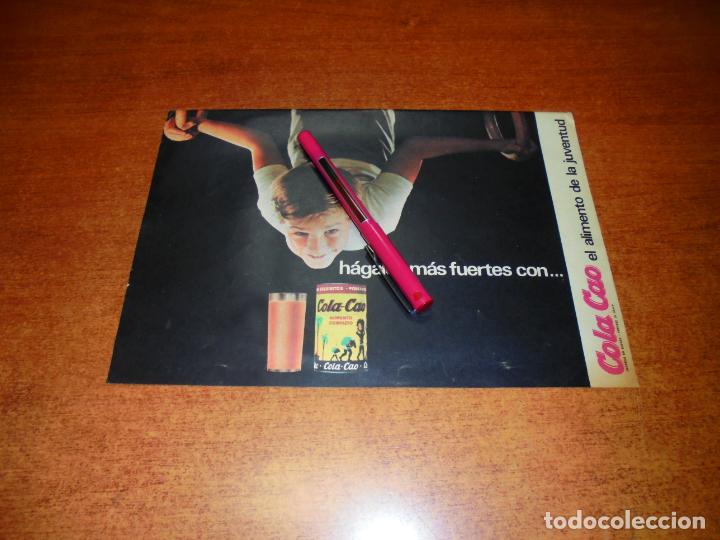 Cat&aacute;logos publicitarios: PUBLICIDAD 1968: COLA CAO