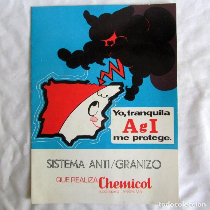 Werbekataloge: Folleto Sistema antigranizo Chemicol 1975, 8 p&aacute;ginas