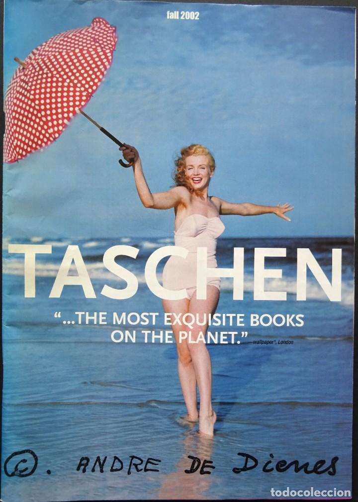 Cat&aacute;logos publicit&aacute;rios: Cat&aacute;logo Taschen fall 2002 &ndash; Marilyn, Leni Riefenstahl, culturismo femenino...