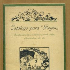 Catálogos publicitarios: CATALOGO PARA REYES - HEREDEROS DE LA VDA. PLA BARCELONA