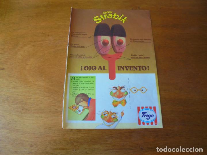 Cat&aacute;logos publicitarios: PUBLICIDAD 1991: HELADOS FRIGO. DOCTOR STRABIK.