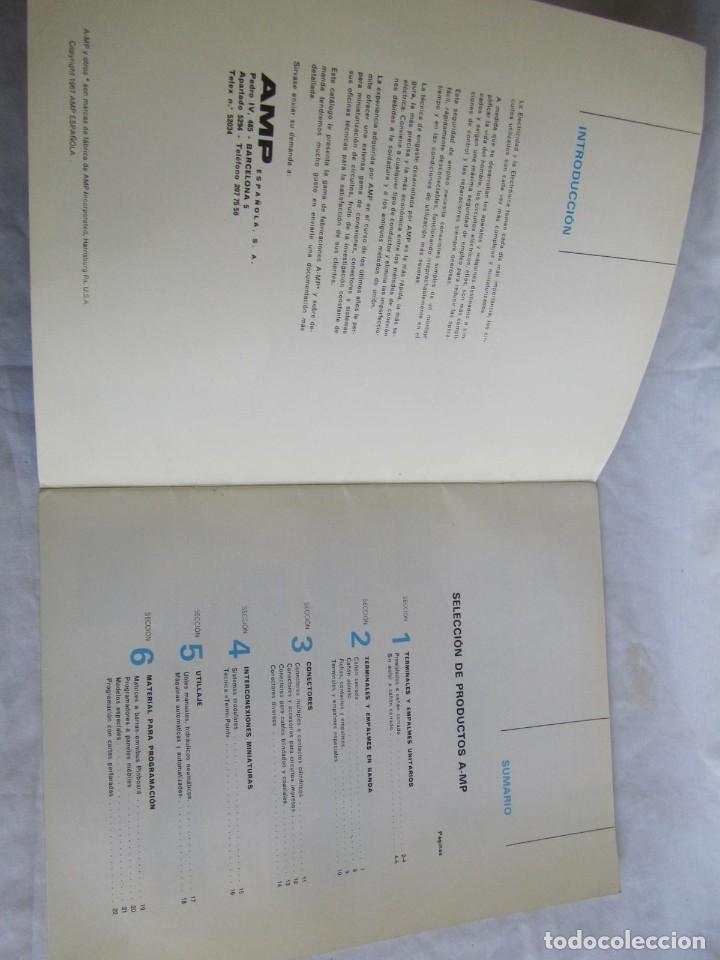 Cat&aacute;logos publicitarios: Cat&aacute;logo de material el&eacute;ctrico y elctr&oacute;nico, AMP, Selectcatalog - Foto 5