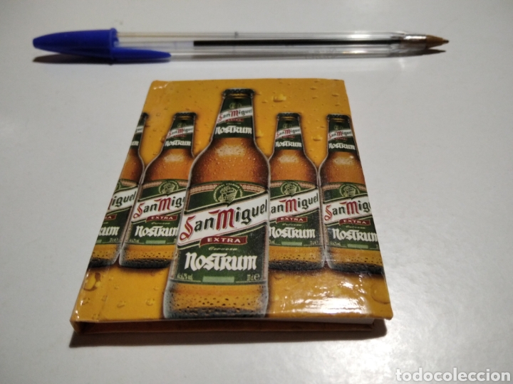 Cat&aacute;logos publicitarios: Libreta peque&ntilde;a San Miguel NOSTRUM