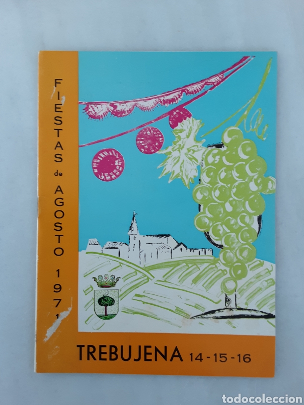 Catalogues publicitaires: Programa fiestas de agosto de Trebujena 1971