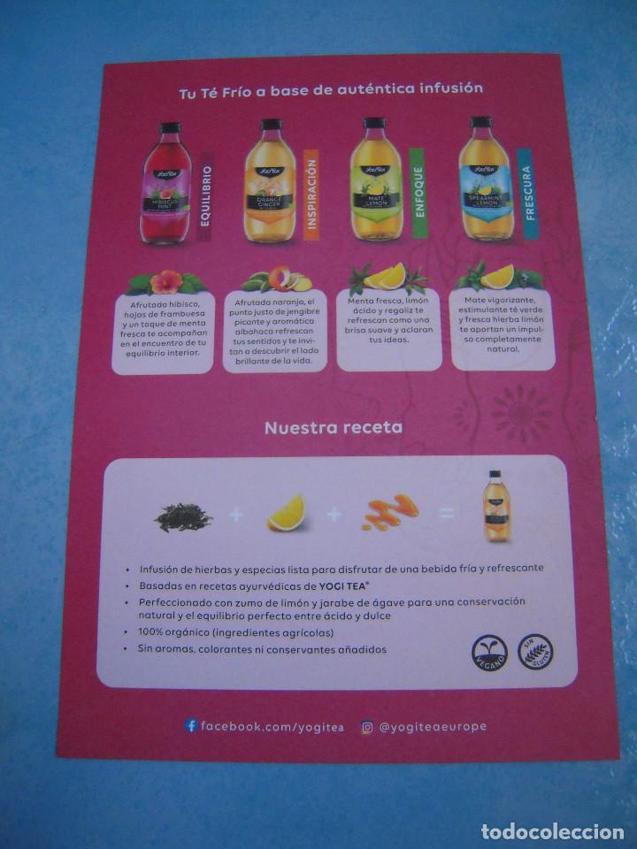 Cat&aacute;logos publicitarios: Folleto Yogi Tea - Foto 2