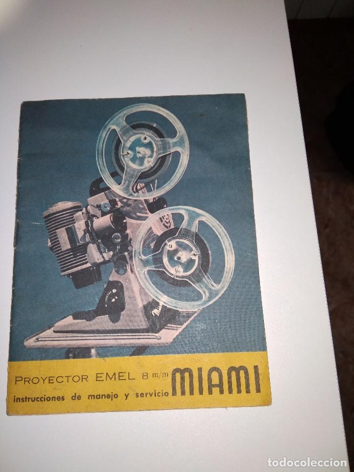 Catalogues publicitaires: CATALOGO PROYECTOR CINE EMEL 8 M/M MIAMI A&Ntilde;OS 60