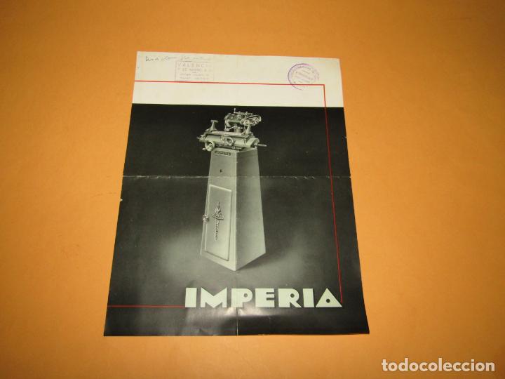 Cataloghi pubblicitari: Antiguo Folleto Publicidad de AFILADORA LIGERA de IMPERIA - A&ntilde;o 1950s.