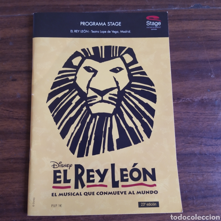 El Rey León - Teatro Lope de Vega - Teatro Madrid