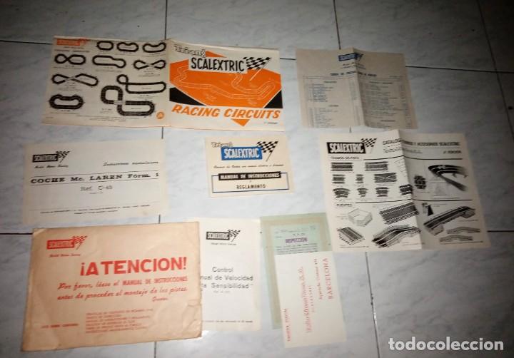 Cat&aacute;logos publicitarios: SCALEXTRIC INSTRUCCIONES - Foto 1