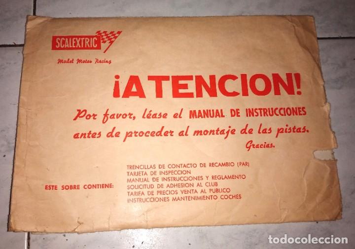 Cat&aacute;logos publicitarios: SCALEXTRIC INSTRUCCIONES - Foto 3