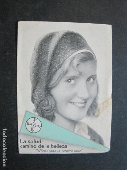 Cat&aacute;logos publicitarios: PUBLICIDAD FARMACIA-BAYER ASPIRINA-CATALOGO ANTIGUO-VER FOTOS-(K-734)