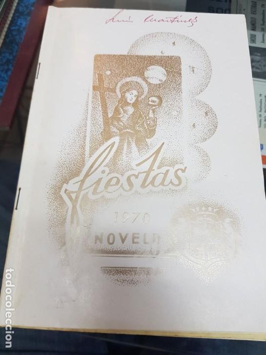 Catalogues publicitaires: ANTIGUO PROGRAMA FIESTAS NOVELDA ALICANTE 1970