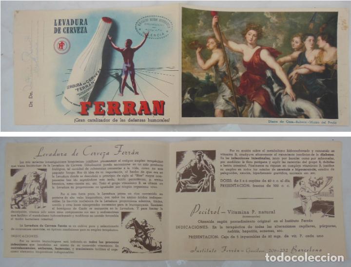 Cataloghi pubblicitari: Folleto Publicidad : LEVADURA DE CERVEZA FERR&Aacute;N. INSTITUTO FERR&Aacute;N. Barcelona