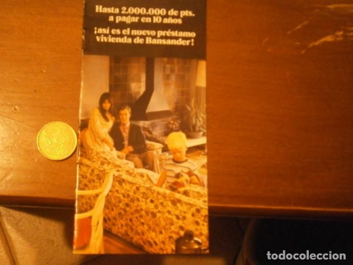 Werbekataloge: ANTIGUO CATALOGO DE PRESTAMO. BS, BANCO DE SANTANDER.