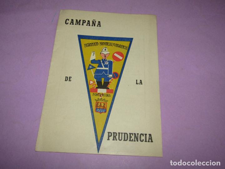 Cat&aacute;logos publicitarios: Antiguo Librito Campa&ntilde;a de la Prudencia - Patronato Provincial de la Prudencia PONTEVEDRA A&ntilde;o 1959