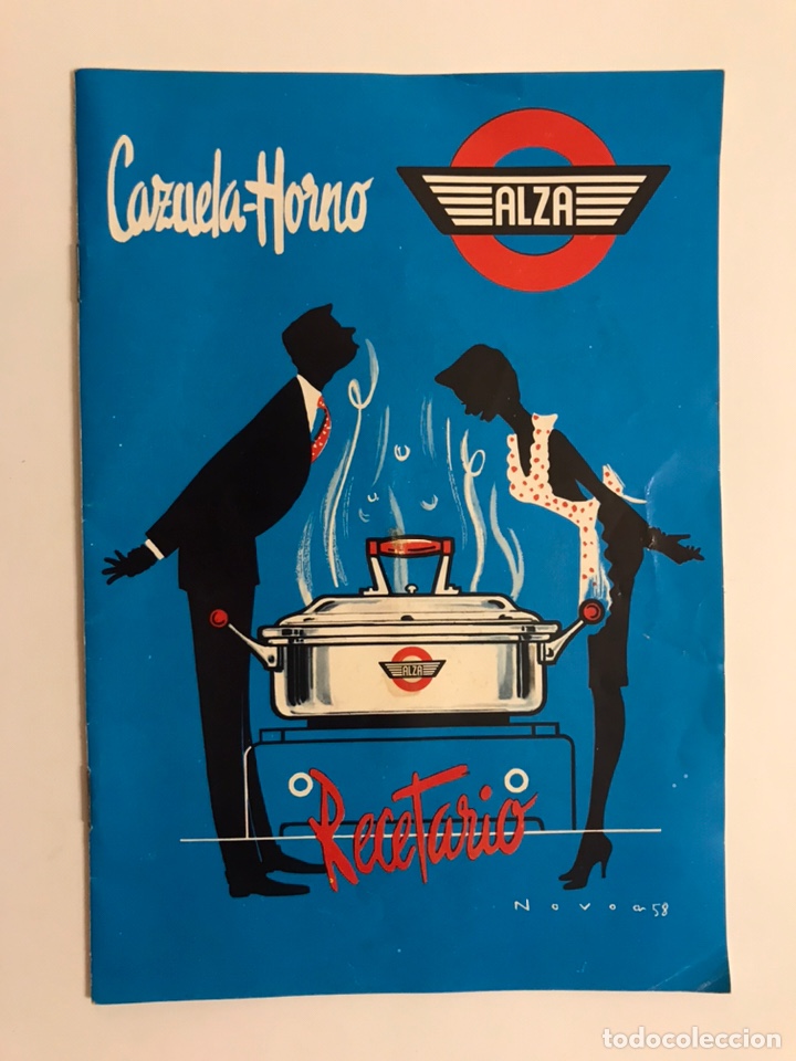 Cataloghi pubblicitari: CAZUELA HORNO Alza. (GUIP&Uacute;ZCOA) Recetario (a.1958)