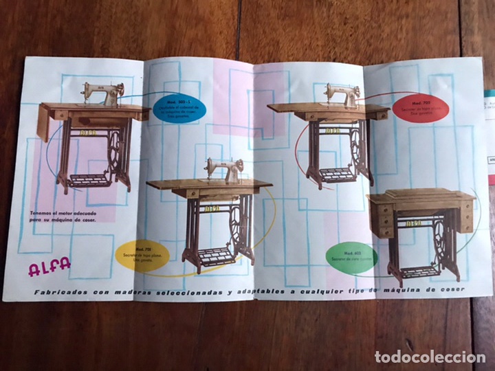 Cat&aacute;logos publicitarios: Cat&aacute;logo m&aacute;quinas de coser Alfa , &Eacute;ibar - Foto 3