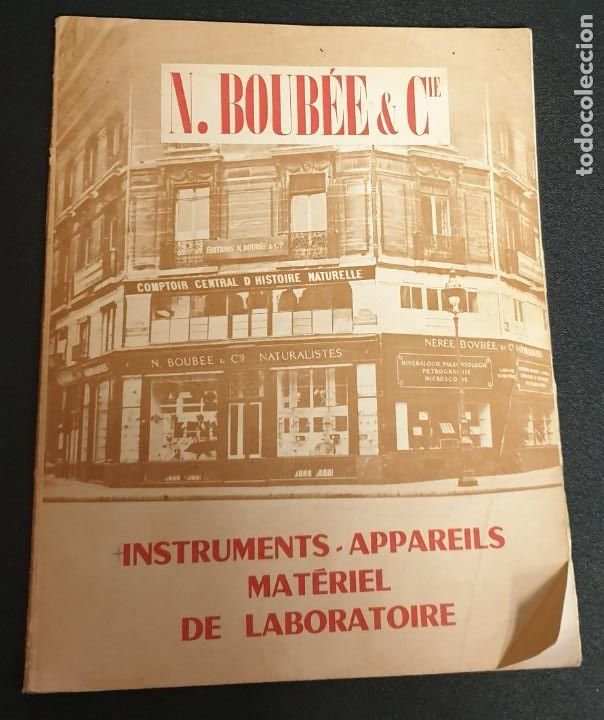 Werbekataloge: N. BOUB&Eacute;E & CIE INSTRUMENTOS APPAREILS MAT&Eacute;RIEL DE LABORATOIRE JUILLET 1964