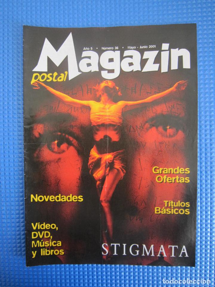 Cat&aacute;logos publicitarios: CAT&Aacute;LOGO - MAGAZIN POSTAL N&ordm; 36 - MAYO / JUNIO 2001 - Foto 1