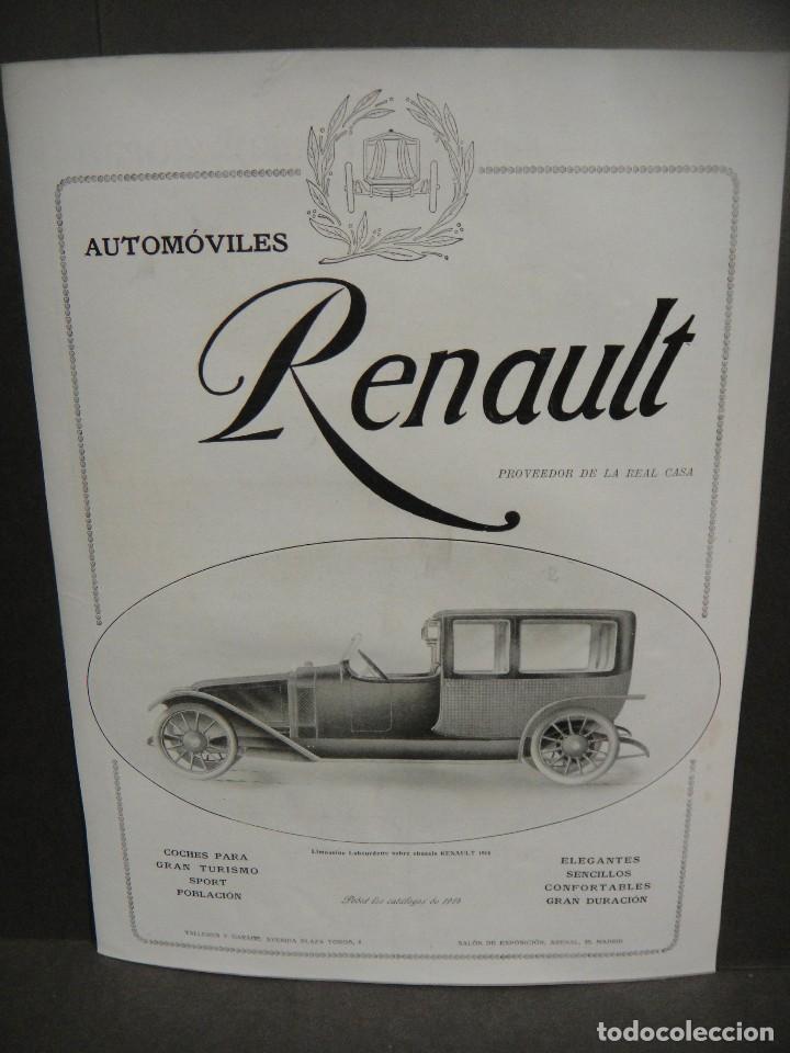 Cat&aacute;logos publicitarios: automoviles renault - Foto 1
