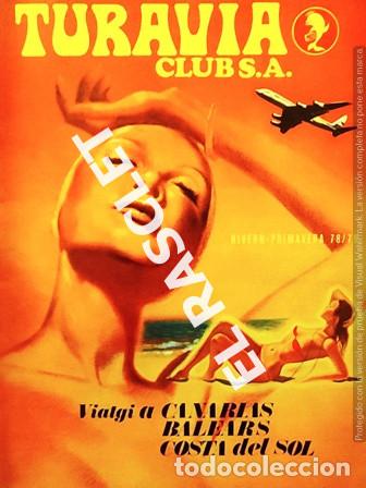 Cat&aacute;logos publicitarios: CATALOGO TURAVIA CLUB S.A. 1978 / 79