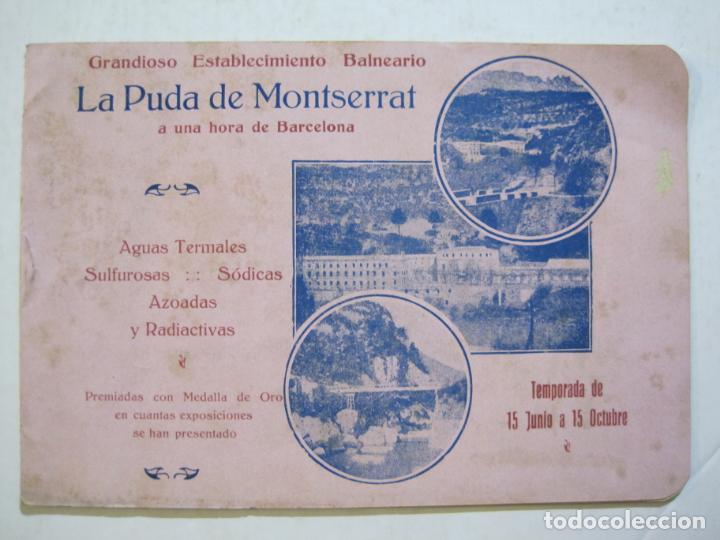 Catalogues publicitaires: BALNEARIO LA PUDA DE MONTSERRAT-CATALOGO PUBLICIDAD ANTIGUO-VER FOTOS-(K-1094)