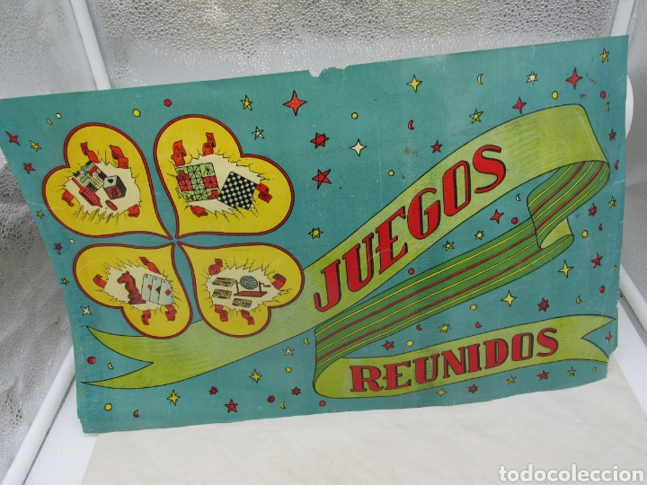 Cat&aacute;logos publicitarios: Juegos Reunidos, hoja de &eacute;poca