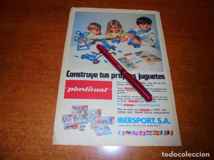 Werbekataloge: PUBLICIDAD 1970: PLASTICANT JUGUETE DE CONSTRUCCI&Oacute;N.