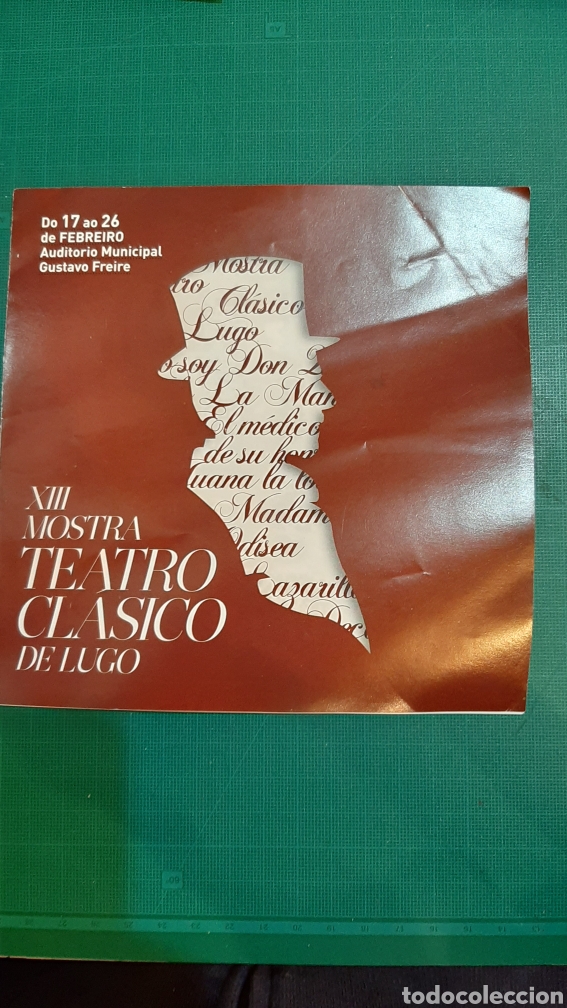 Werbekataloge: LUGO TEATRO CL&Aacute;SICO CAT&Aacute;LOGOS LIBRERIA O ALMAC&Eacute;N DO COLISEVM