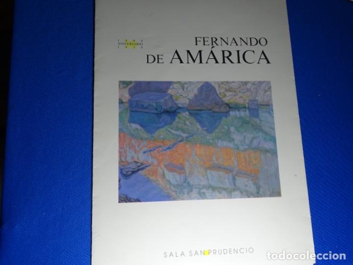 Werbekataloge: TR&Iacute;PTICO A4 DE FERNANDO AMARICA.SALA SAN PRUDENCIO.