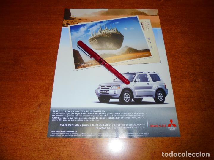 Cat&aacute;logos publicitarios: PUBLICIDAD 2004: MITSUBISHI MONTERO