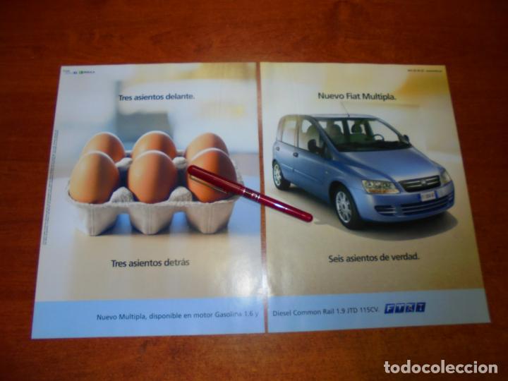 Cat&aacute;logos publicitarios: PUBLICIDAD 2004: FIAT MULTIPLA