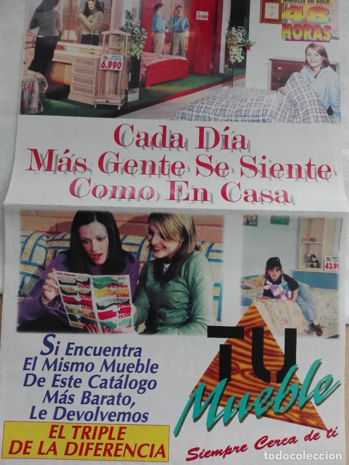 Advertising Catalogs: FOLLETO DESPLEGABLE A&Ntilde;O 2000 - TU MUEBLE MADRID - HOGAR DECORACION