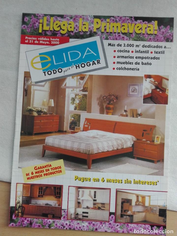 Advertising Catalogs: FOLLETO A&Ntilde;O 2000 (2 FOLLETOS) - ELIDA FUENLABRADA MADRID - 12PG ENTRE AMBOS - HOGAR DECORACION