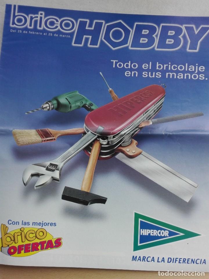 Werbekataloge: FOLLETO A&Ntilde;O 2000 - HIPERCOR BRICOLAJE - 24PGS 100GR - MUEBLES HOGAR DECORACION JARDIN