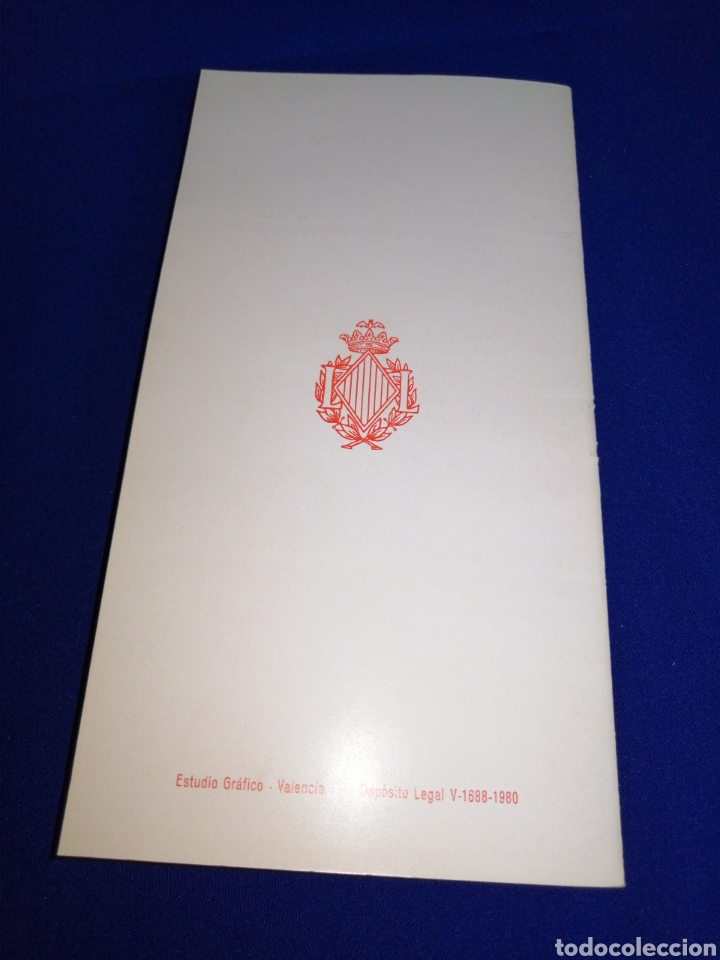 Cat&aacute;logos publicitarios: PROGRAMA OFICIAL FERIA DE VALENCIA 1980 - Foto 15