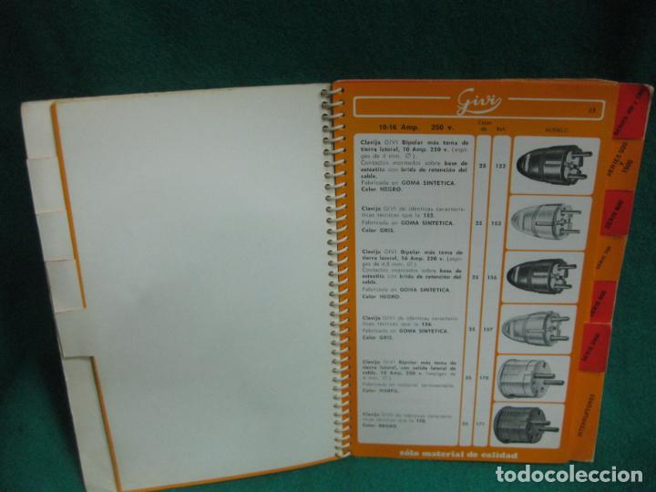 Cat&aacute;logos publicitarios: CATALOGO GIVI. (INTERRUPTORES, ENCHUFES...) - Foto 2