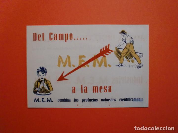 Cat&aacute;logos publicitarios: PASTA DIETETICA INDUSTRIAS M.E.M. S.A. ZARAGOZA DEL CAMPO A LA MESA
