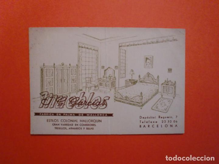 Catalogues publicitaires: MUEBLES ESTILO COLONIAL MALLORQUIN J. G. GARCIAS FABRICA PALMA DE MALLORCA