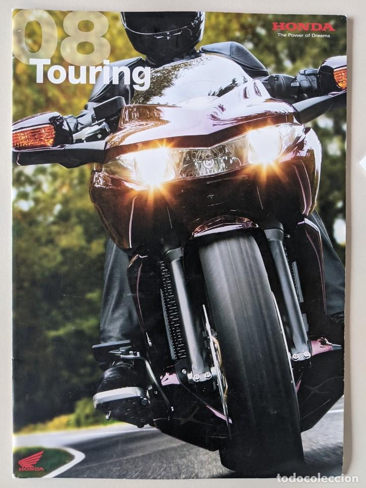 Cat&aacute;logos publicitarios: 08 HONDA CATALOGO TOURING - MOTOS - MUY BUEN ESTADO 30X21 20 PAGINAS
